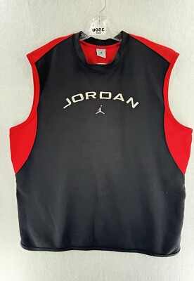 Vintage 90's Jordan Cut Off Tank Top Men's Size 2XL Michael