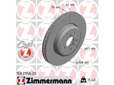 For 2022-2024 BMW i4 Brake Rotor Zimmermann Coated 25856GVDS 2023