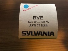 Genuine Sylvania BVE 625W 120V Projection LIGHT BULB Brand New