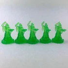 5pcs Cthulhu Wars Translucent Green Astral Acolyte CULTIST Miniature Figures