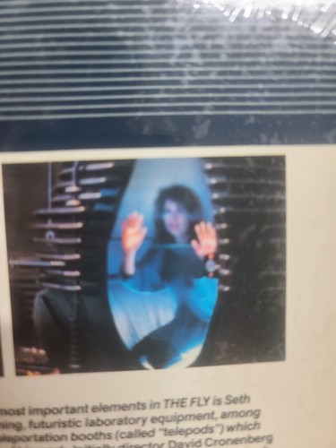 THE FLY Jeff Goldblum 1987 Horror Cult Film Laserdisc Stereo CBS/Fox NEW SEALED - Picture 8 of 11