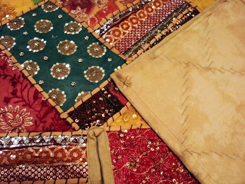 Indian Patchwork Embroidered Ethnic Door Decoration Valances Toran Wall Hanging