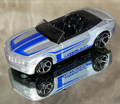 Hot Wheels CAMARO CONVERTIBLE Concept 2010 Silver w/Blue