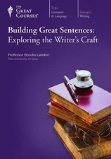 The Great Courses: Building Great Sentences (writing) -- 24 lessons on 4 DVDs