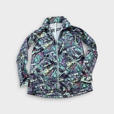 Green Colorful Lululemon Zipper Hooded Jacket Women's Size 6