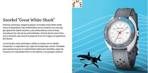 Bulova 98B449 Snorkel Movimiento cuarzo 2115 ,*EXPRESS 1/2 DAYS* - Imagen 2 de 8