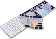 Pro hotkey Silicone Keyboard Cover Skin for 2021 Released Apple iMac Final Cut P