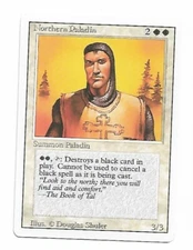 Magic the Gathering ~ MTG ~ 1x Northern Paladin ~ 3rd Edition ~  M/NM ~ REVISED