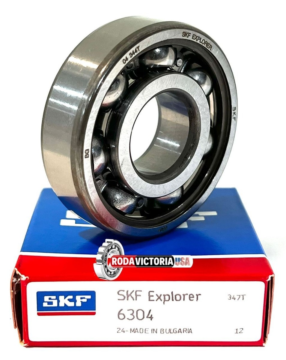 ベルニョロ SKF 6304 Deep Grove, Single Row, OPEN Ball Bearing 20X52X15 mm | eBay