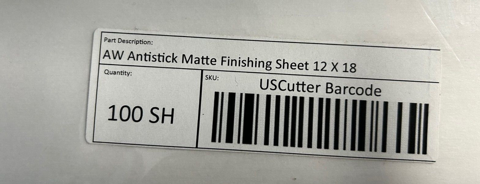 FOREVER Finishing Cover Sheet Matte Finish 11 in x 17 in 100 Pack Antistick