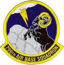 USAF 799th AIR BASE SQUADRON PATCH
