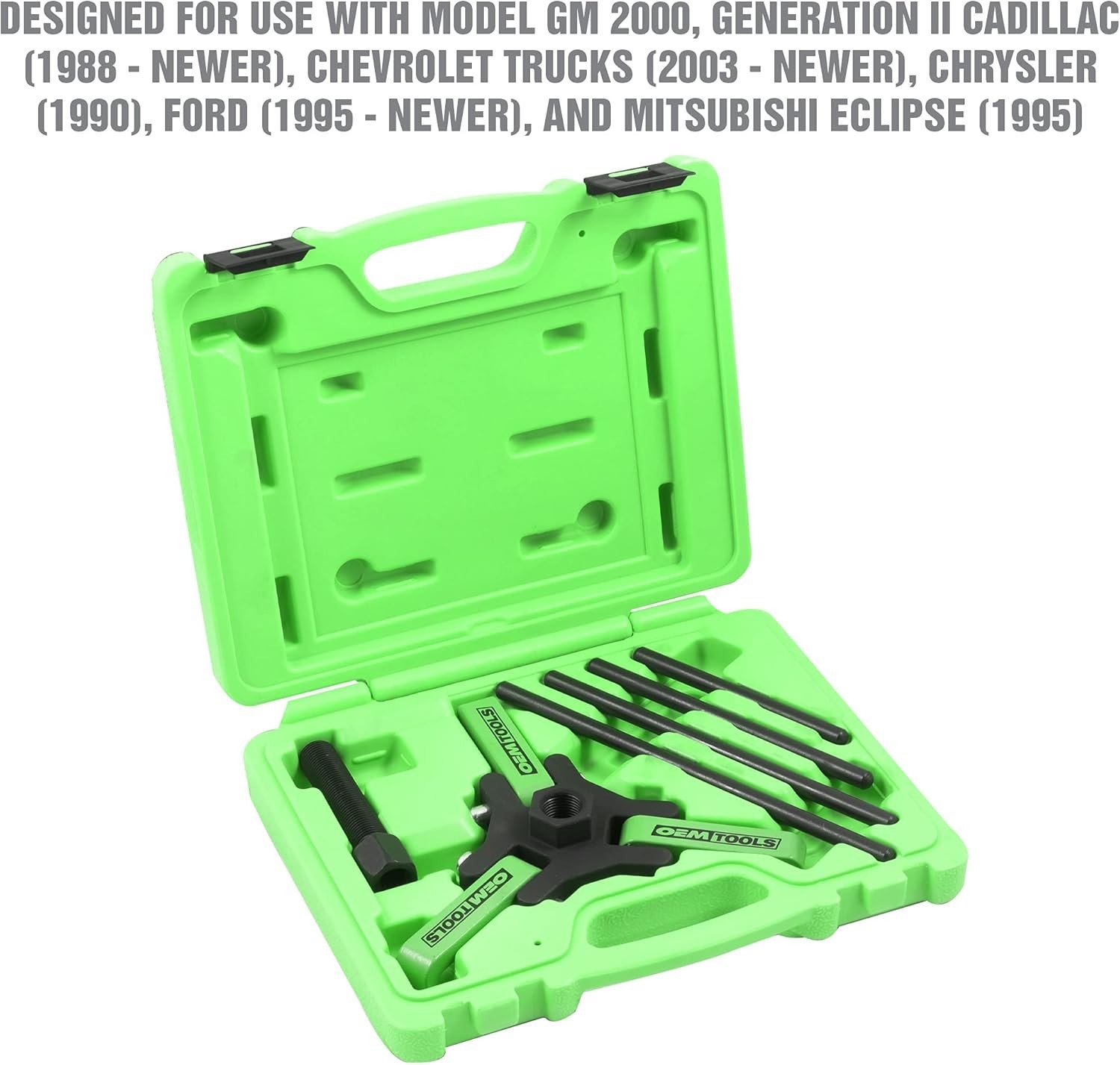Compact Harmonic Balancer Puller Kit in Portable Case for Engine Efficiency thumbnail 8