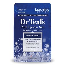 Epsom Salt Magnesium Soak, Snowy Night, 3 lbs