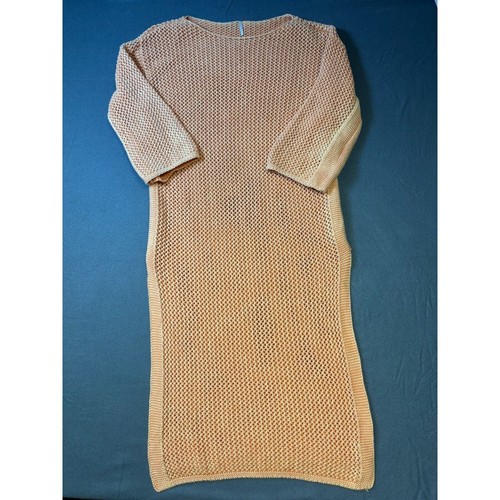 YFB Young Fabulous & Broke Santorini Cream Crochet Knit Maxi Dress Women Size XS - Picture 1 of 9