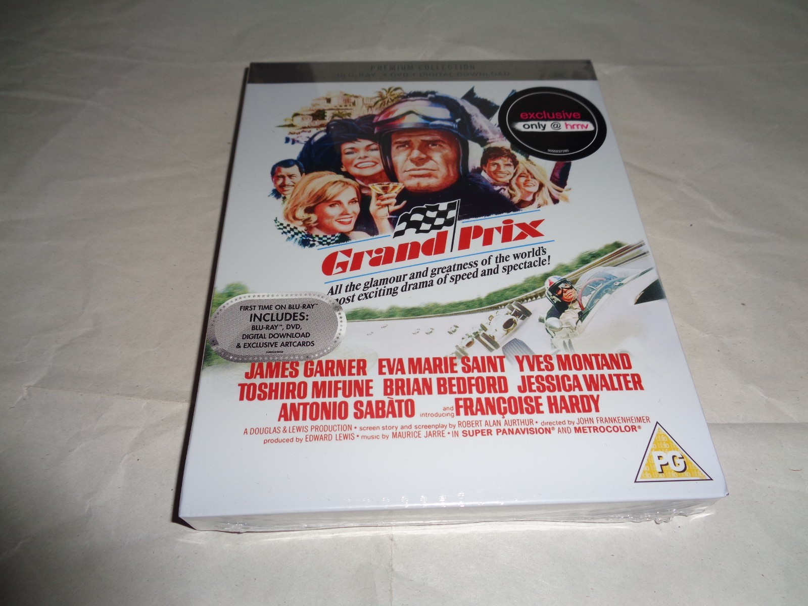 GRAND PRIX JAMES GARNER HMV PREMIUM COLLECTION blu-ray NEW SEALED