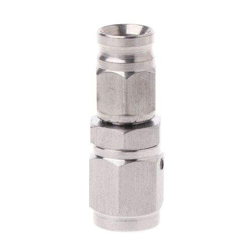 AN -3 Hose to M10x1.0 Straight Stainless PTFE Custom Brake Clutch Hose Fitting - Picture 3 of 8