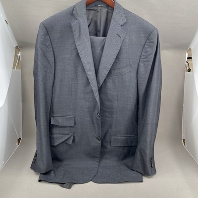 スーツ Ermenegildo Zegna 15 MILMIL 15 SILK 54R Ermenegildo Zegna Men's 15 Milmil 15 Su Misura Wool Suit Size 56L