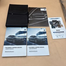 2017 BMW 5-series Sedan Owners Manual, Quick Reference Guide With Case Included