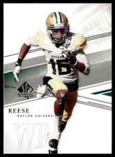 2014 SP Authentic Tevin Reese Rookie Baylor Bears #82