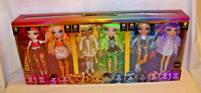 MGA Entertainment Rainbow High Original Fashion Doll Playset - 6Pack