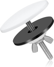 Kitchen Sink Hole Cover, Zinc Alloy Stainless Steel Kitchen Sink Plug Sealing...