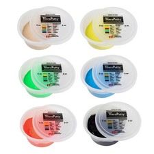 CanDo TheraPutty Multi-color Therapy Putty Set 6 X 2 oz. 1 Set