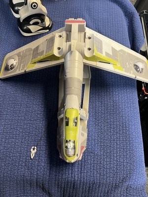 2008 Hasbro Star Wars The Clone Wars V-19 Torrent Starfighter Vehicle - Loose