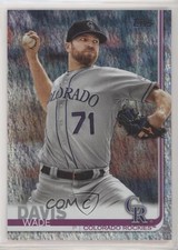 2019 Topps Factory Set Foilboard 120/162 Wade Davis #81 0x1