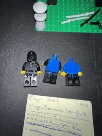 Lego Ninja 6093 Flying Ninja&rsquo;s Fortress & 6083 Samurai Stronghold Used Plz Read