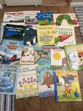Lot of 17 School Big Books Easel Size Oversize Teacher Classroom Set kinder 1st 