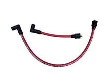 10mm Ton's Harley Davidson Big Twin 84-98 FXD Dyna Softail Spark Plug Wires Red