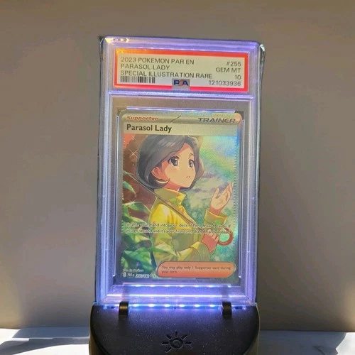 Parasol Lady 255/182 Paradox Rift Special Illustration Rare PSA 10