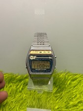 Vintage Casio M-321 Melody Alarm Guitar Version RARE Digital Quartz Men's Watch