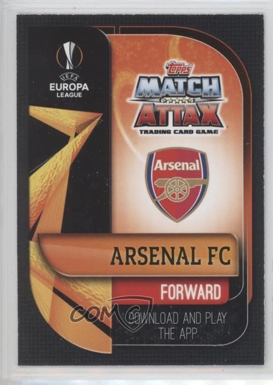 2019-20 Topps Flashback Bukayo Saka #FB17 Rookie RC 0p64 view 2