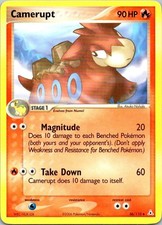 Pokemon TCG Camerupt EX Holon Phantoms #36/110 on eBay