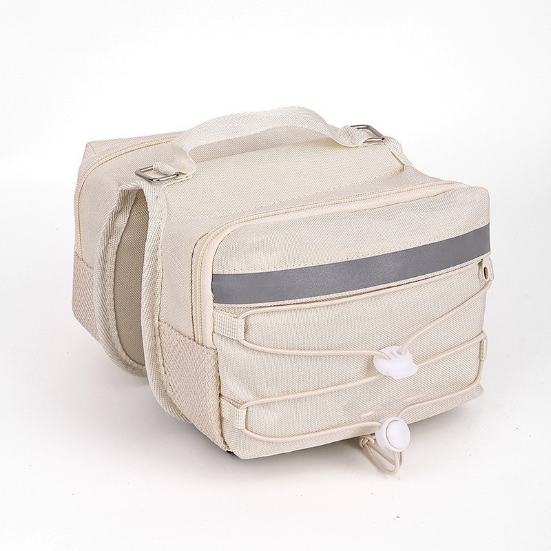 Borsa portaoggetti tubo superiore mountain bike con cinghia a 3 punti installazione sicura foto 3