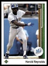 Harold Reynolds 1989 Upper Deck #249 Mariners MLB READ FREE SHIP AutographDen