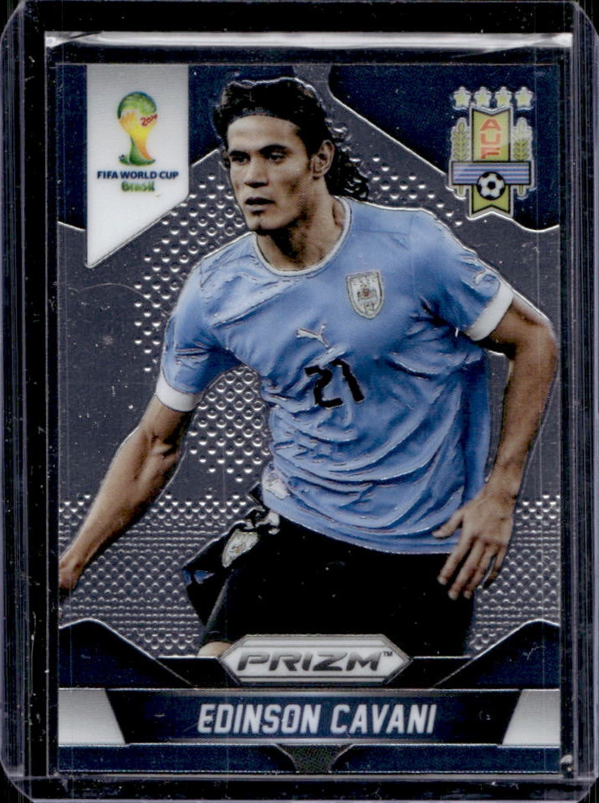 2014 Prizm FIFA World Cup Brazil Edinson Cavani Rookie RC #193 Uruguay
