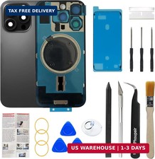 OEM Back Glass Replacement Compatible with iPhone 16 pro 6.3 Inches with Camera