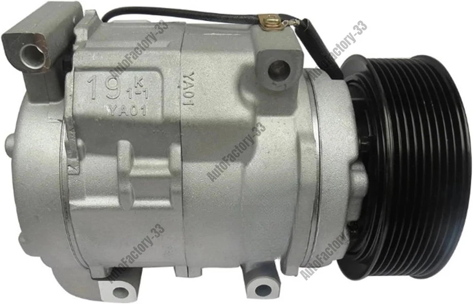 Compresor de aire acondicionado para TOYOTA LAND Cruiser UZJ200 2UZFE 4,7 L 2007-2012 4472800012 Foto 3 de 4