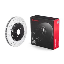 2x BREMBO Disque de frein Avant pour NISSAN GT-R (R35) 380mm 09.A187.13