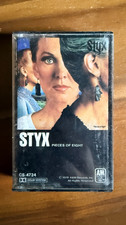 Styx- Pieces Of Eight Cassette Tape 1978 - A M Dolby Rock Album USA
