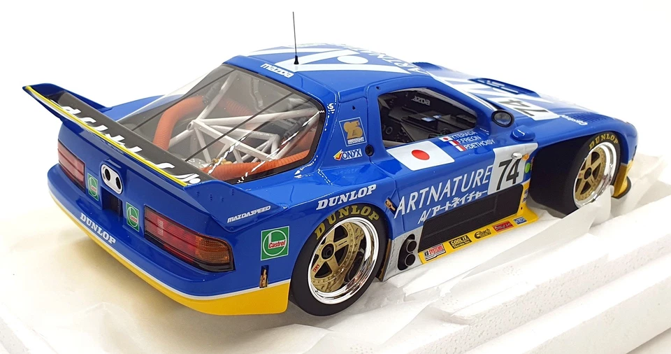 Mazda RX-7 #74 Arnature 1994 Le Mans TS0360 resina escala 1/18 velocidad máxima Foto 2 de 4