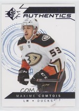 2018-19 SP Retail Rookie Authentics Blue Maxime Comtois #109 0bt4