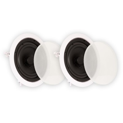 Theater Solutions TS65C Flush Mount Speakers with 6.5'' Woofers In Ceiling Pair