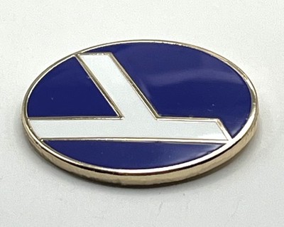 Eastern Air Lines Stylized Wing Logo Oval Lapel Pin Airline Repro