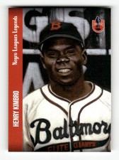 2020 Dreams Fulfilled Negro Leagues Legends HENRY KIMBRO #84 /5000
