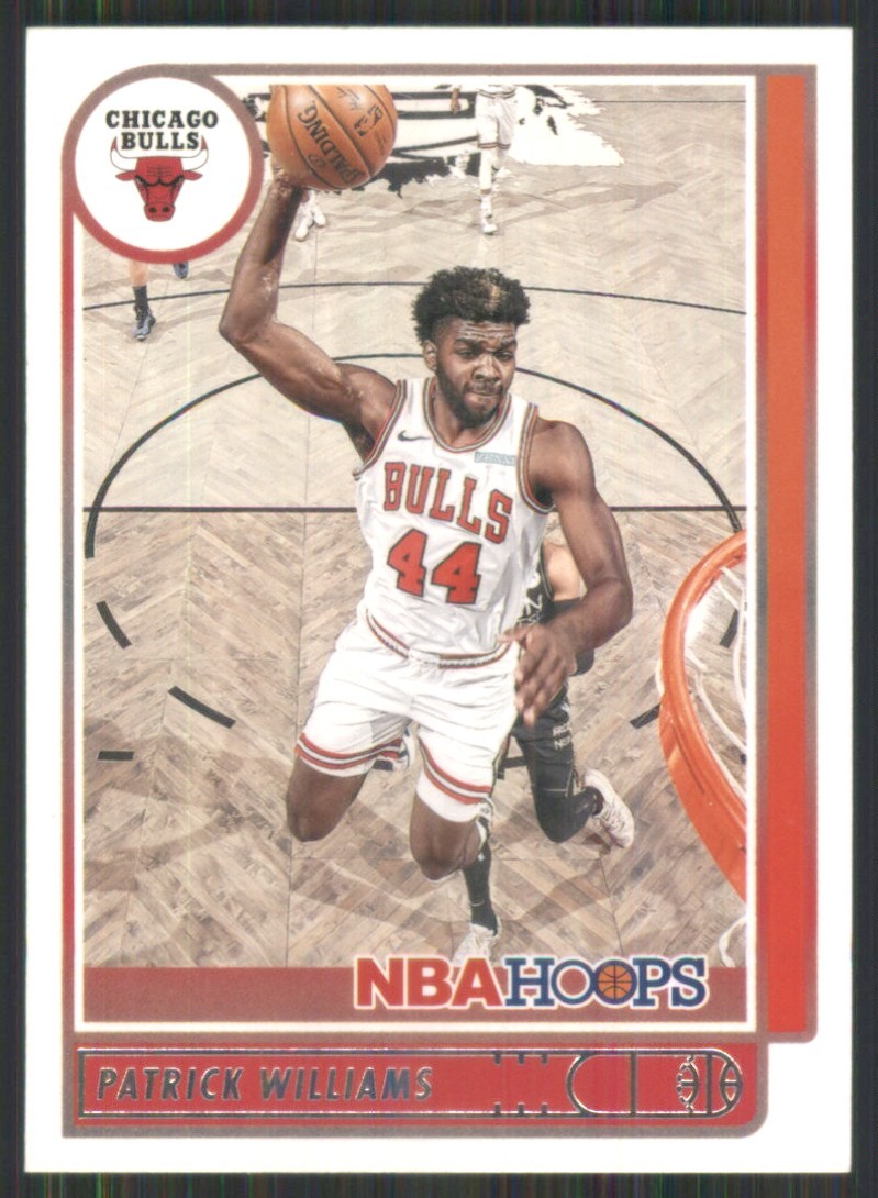 2021-22 Hoops #45 Patrick Williams Chicago Bulls 3000
