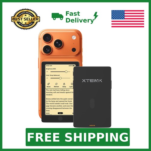 XTEINK X4 Pro 4.3" ebook Reader with Front Light and Touchscreen, Space Black...