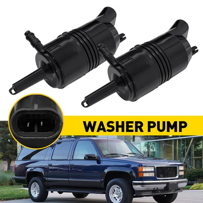 #ad Replacement Windshield Washer Fluid Pump Washer Pump with Grommet Replaces OEM $14.99
